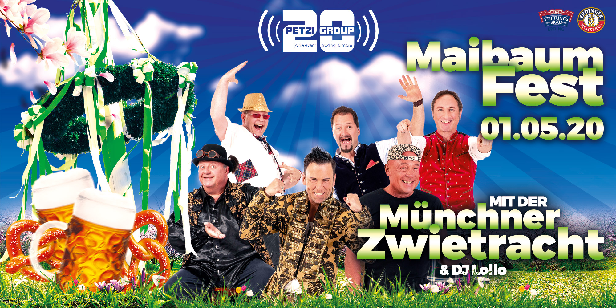 petzi group maibaumfest