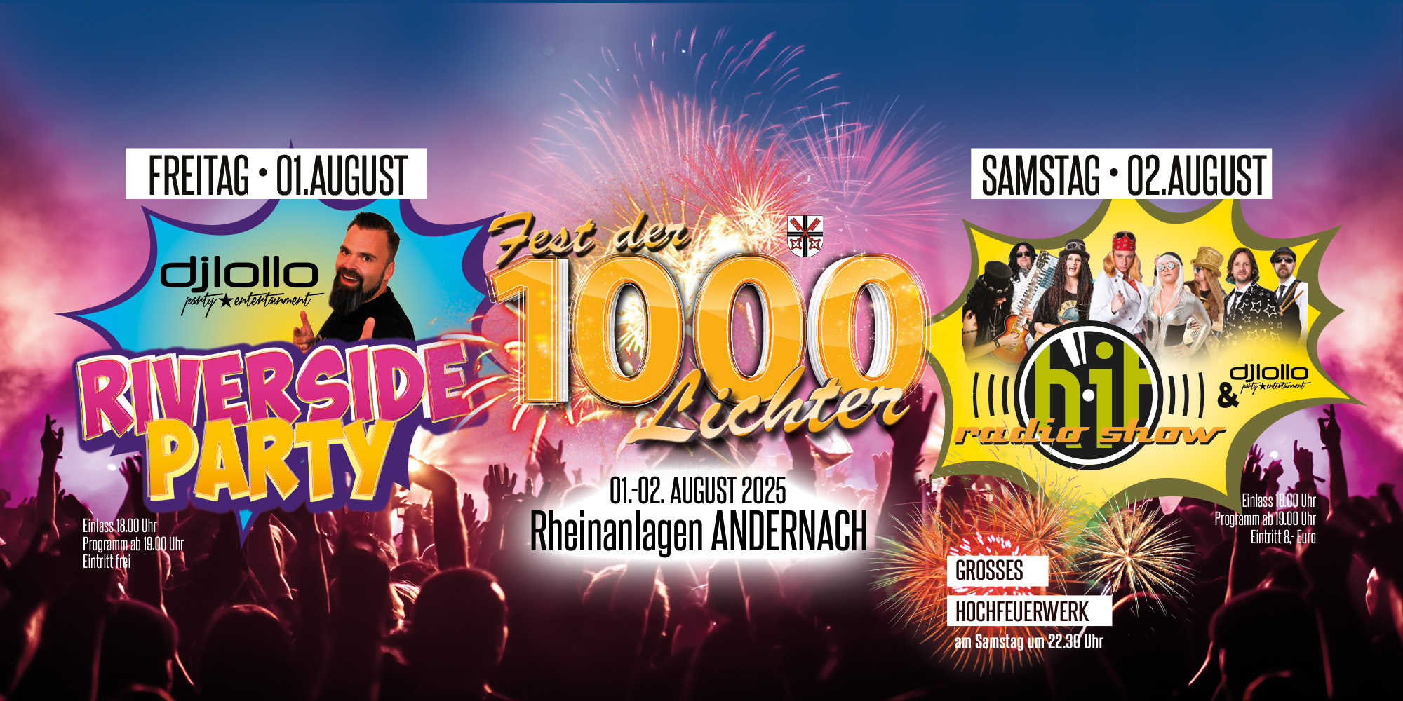 Fest der 1000 Lichter Andernach 2025